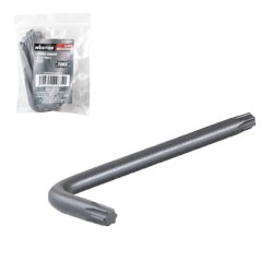 [ST-6-200-405] LLAVE HEX, L PUNTAS TORX CORTA CrV  T25  (PRECIO X PZA - EMPAQUE C/10 PZAS)