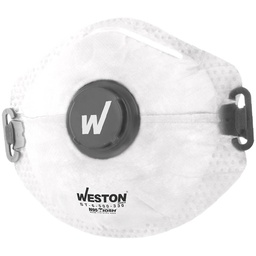 [ST-6-500-330] RESPIRADOR C/VALVULA  N95 Certificado CDC (Precio x pieza - Empaque c/10 pzas)