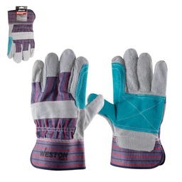 [ST-6-500-380] GUANTE D/CARNAZA C/REFUERZO TIPO PAYASO (Precio x par - Empaque c/12 pares)