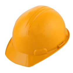 [ST-6-500-411] CASCO DE SEGURIDAD TIPO CACHUCHA C/MATRACA AMARILLO