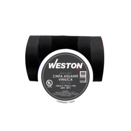 [WW-91010] CINTA PARA AISLAR 18 m X 19 mm COLOR VERDE (10 PIEZAS)