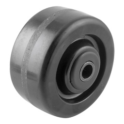 [Y-1060-103] RUEDA FENOLICA 4X2" C/BALERO Y 2 CUBIERTAS PLASTICAS