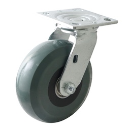 [Y-1176-150] RODAJA PU VERDE C/NAILON GIRA.6X2" USO RUDO