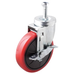 [Y-4025-040] RODAJA P/SUPER C/FRENO 5" C/POSTE 60 MM