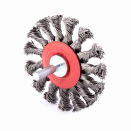 [Z-10085] CEPILLO CIRCULAR TRENZADO 3" C/VASTAGO 1/4" A. AL CARBON  .014"