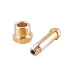 [Z-65440] JUEGO DE TUERCA Y NIPLE P/REGULADOR DE NITROGENO Y ARGON