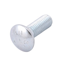 [ZN-05010] TORNILLO TIPO COCHE GALV. 1/4-20 X 1/2   (Precio x Pza - Caja c/100 pzas)