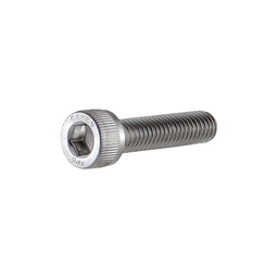 [ZN-31535] TORNILLO  ALLEN CILINDRICO INOX304 DIN912 M6-1.00 x 25MM (Precio x Pza - Caja c/100 pzas)