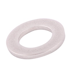 [ZP-30014] RONDANA PLANA ACERO INOX.-3/8"   (Precio x Pza - Caja c/300 pzas)