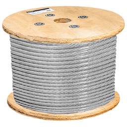 [HK5182] CABLE ACERO GALVANIZADO 1/2" 7X19 457mt