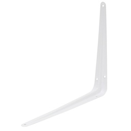 [RH9006] MENSULA DE ACERO BLANCA 12" X 14"