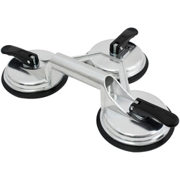 [IC2073] VENTOSA DE ALUMINIO TRIPLE  150KG 123MM