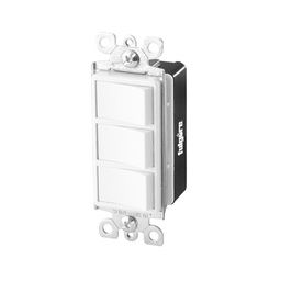 [FU1325 IN HOUSE ] APAGADOR TRIPLE PARA PLACA PLASTICA