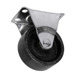 [TC5043] RODAJA FIERRO PLACA FIJA 2 1/2&quot;(65MM)