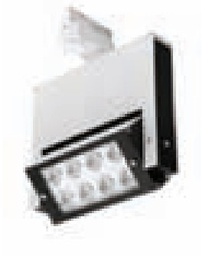 [A7M-1L8S27-C-B0-80] LUMINARIO RECTANGULAR DE SOBREPONER EN RIEL LED BLANCO 8 W 120-240 V~ 60 Hz 2 700 K 580 lm