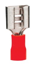 [AE00005] TERMINAL TIPO HEMBRA AISLADAS (PVC) .156 R