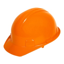 [ECO-2002ANK] CASCO TIPO CACHUCHA DIELECTRICO ECOFRIENDLY ANARANJADO SUSPENSION 4 PUNTOS TEXTIL, TIPO 1 CLAS E.