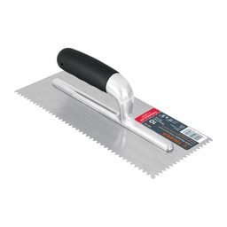 [102776] Llana dentado triangular 11', 10 rem, mango comfort grip