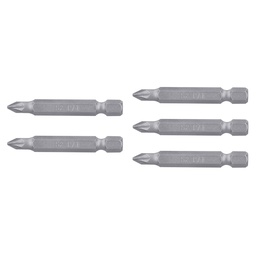 [12161] Estuche con 5 puntas pozidriv PZ1 largo 2', Truper Expert