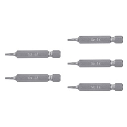 [12209] Estuche con 5 puntas torx T7 largo 2', Truper Expert