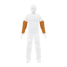 [13117] Proteccion para soldar, mangas de carnaza, Truper