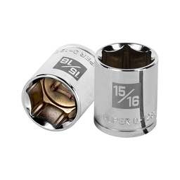 [13239] Dado de 15/16', 6 puntas, cuadro 1/2', Truper