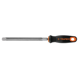 [15308] Lima triangulo pesado 8', 32 dpp con mango doble inyeccion