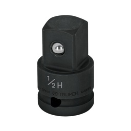 [100907] Adaptador de impacto 1/2' (H) x 3/4' (M), Truper