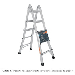 [101884] Multiescalera telescopica,4.5 m,capacidad de carga 150 kg
