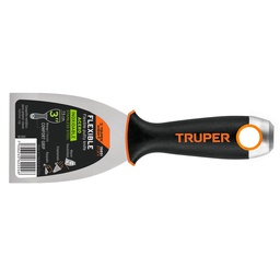 [15851] Espatula flexible 3' acero inox. mango Comfort Grip, Expert