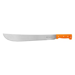 [15885] Machete estandar 18' cacha naranja remachada, Truper