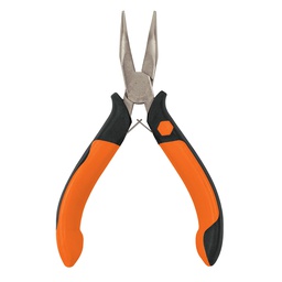 [17365] Mini pinza de punta curva 5' mango Comfort Grip, Truper