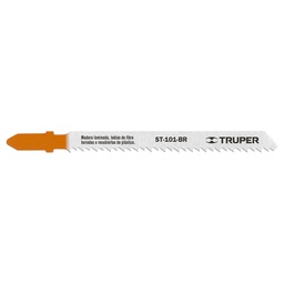 [18125] Blister con 5 seguetas 10 DPP zanco 'T' corte recto triplay