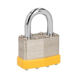 [20504] Candado laminado, 45mm, gancho corto, blister, Hermex Basic