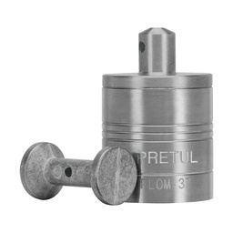 [22463] Plomada metalica de 340 g con centro, Pretul