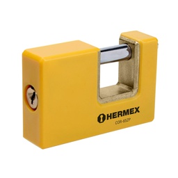 [22514] Candado antipalanca 65 mm cuerpo metalico, Hermex Basic