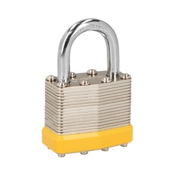[23503] Candado laminado, 40mm, gancho corto, blister, Hermex Basic