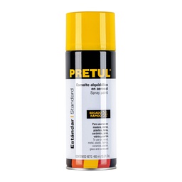 [27003] Pintura en aerosol, amarillo canario, 400ml, Pretul