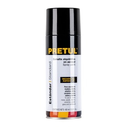 [27183] Pintura en aerosol, negro satin, 400 ml, Pretul