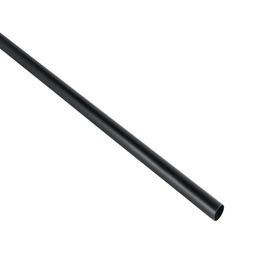 [46581] Tubo redondo de 3.0 m negro para closet, Hermex