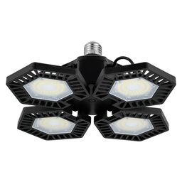 [46588] Luminario de LED 100 W, aluminio con 4 paneles abatibles