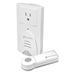 [46631] Timbre inalambrico con receptor para enchufar, 1 tono