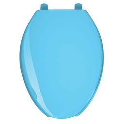 [47036] Asiento alargado para WC, abierto, azul, Foset