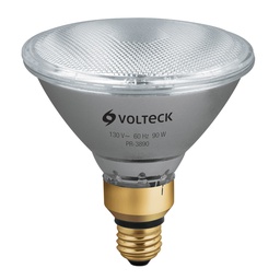 [47250] Lampara de halogeno 90 W tipo PAR 38, en caja, Volteck