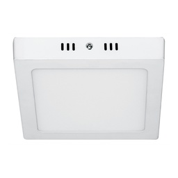 [47443] Luminario LED tipo plafon 12 W, cuadrado, luz de dia, blanco
