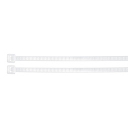 [47464] Bolsa con 1000 cinchos plasticos 50lb, 300x4.5 mm, naturales