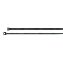[47466] Bolsa con 1000 cinchos plasticos 18 lb, 150x2.5 mm, negros