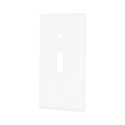 [47726] Placa de ABS para interruptor vertical, Standard, blanco