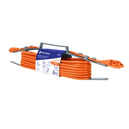 [48045] Extension electrica de uso rudo 8 m 2x16 AWG, Volteck