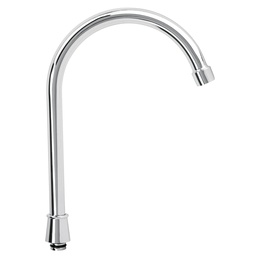 [48195] Cuello alto para mezcladora de fregadero, cromo, Basic